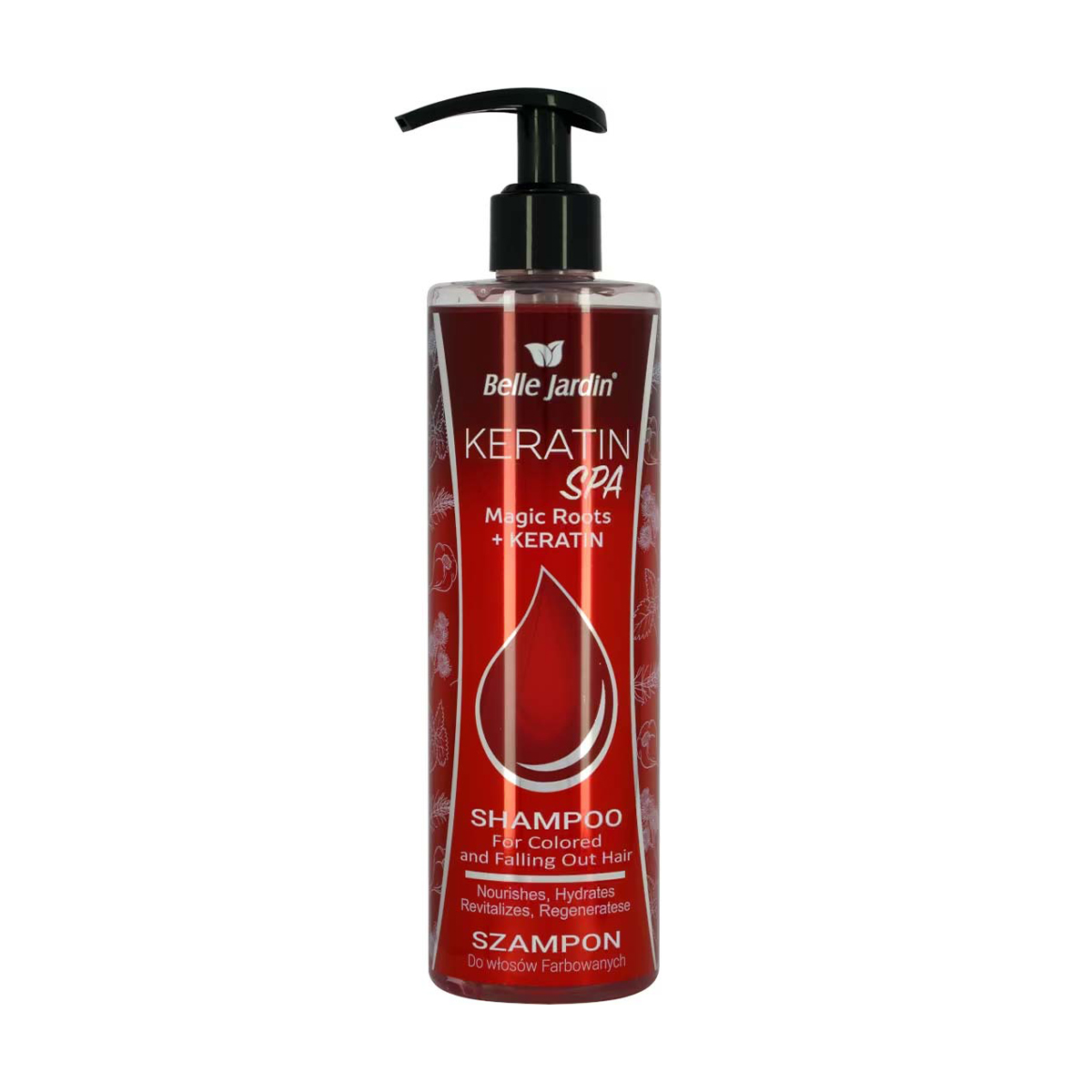 Шампунь Belle Jardin Keratin SPA Magic Roots + Keratin для фарбованого волосся, 400 мл